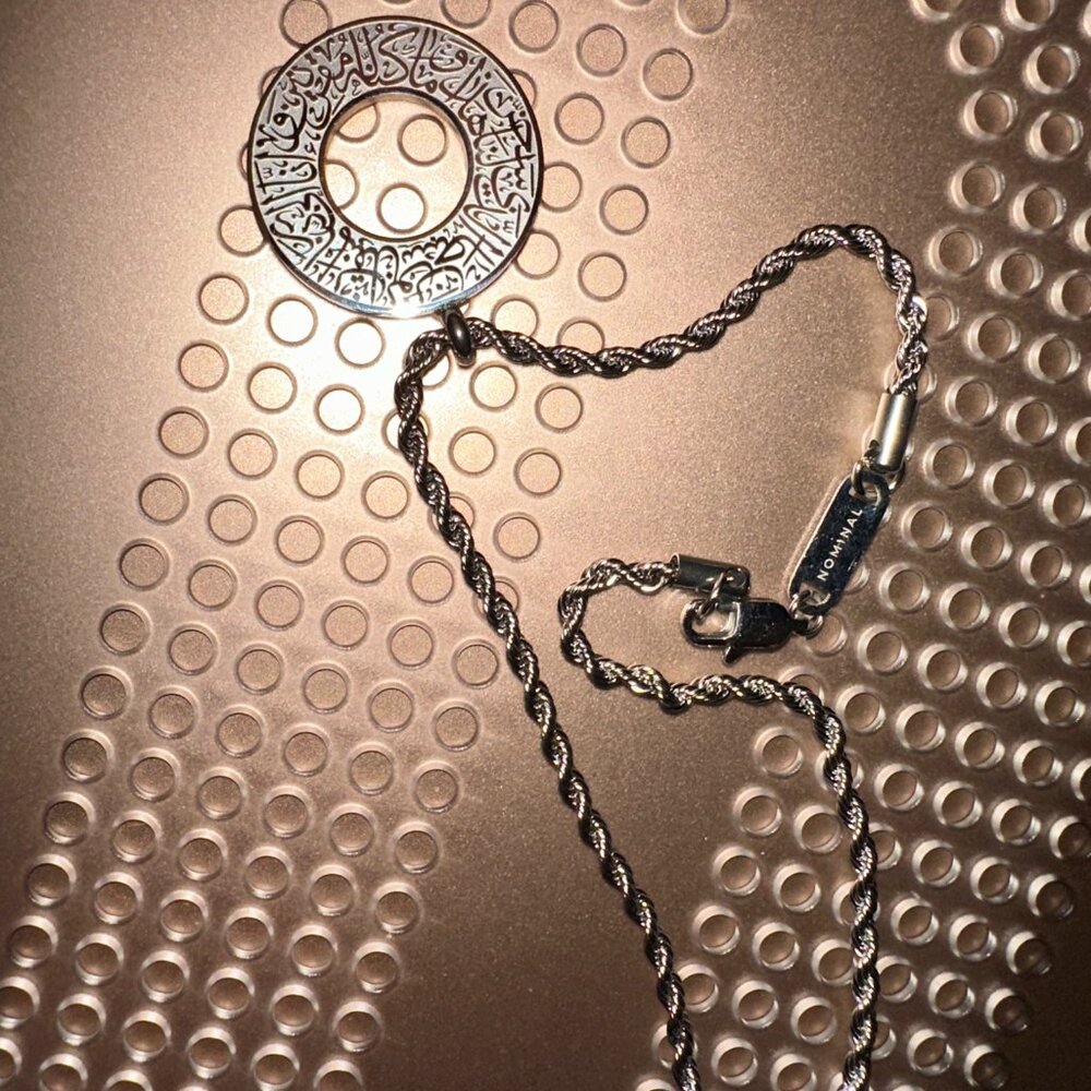 Nominal Arabic circle Car charm